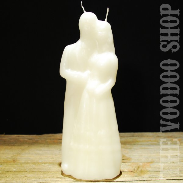 Marriage Candle Big white - Heiratskerze