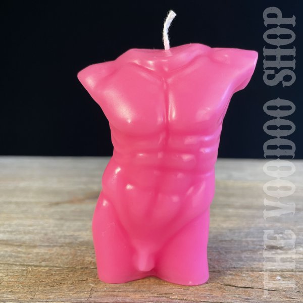 Body Candle Men pink
